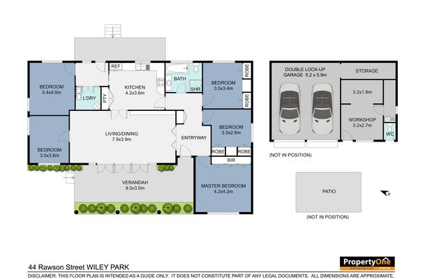 44 Rawson Street, Wiley Park