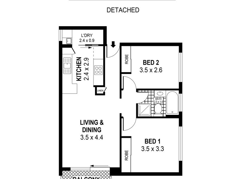 1 / 8 Macquarie Street, Wollongong