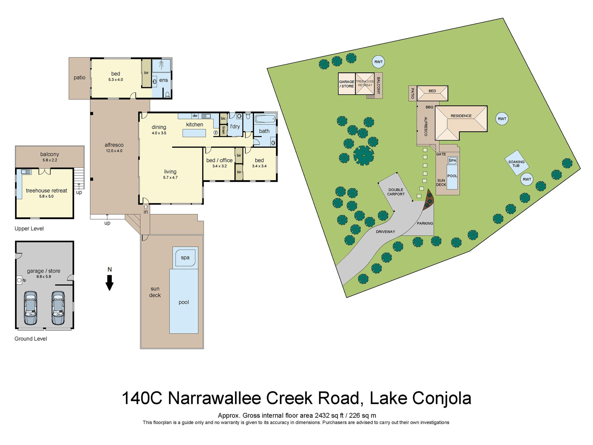 140C Narrawallee Creek Road, Lake Conjola