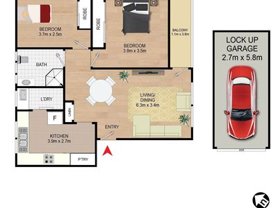 3 / 8 Curt Street, Ashfield