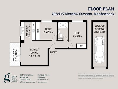 26 / 21-27 Meadow Crescent, Meadowbank