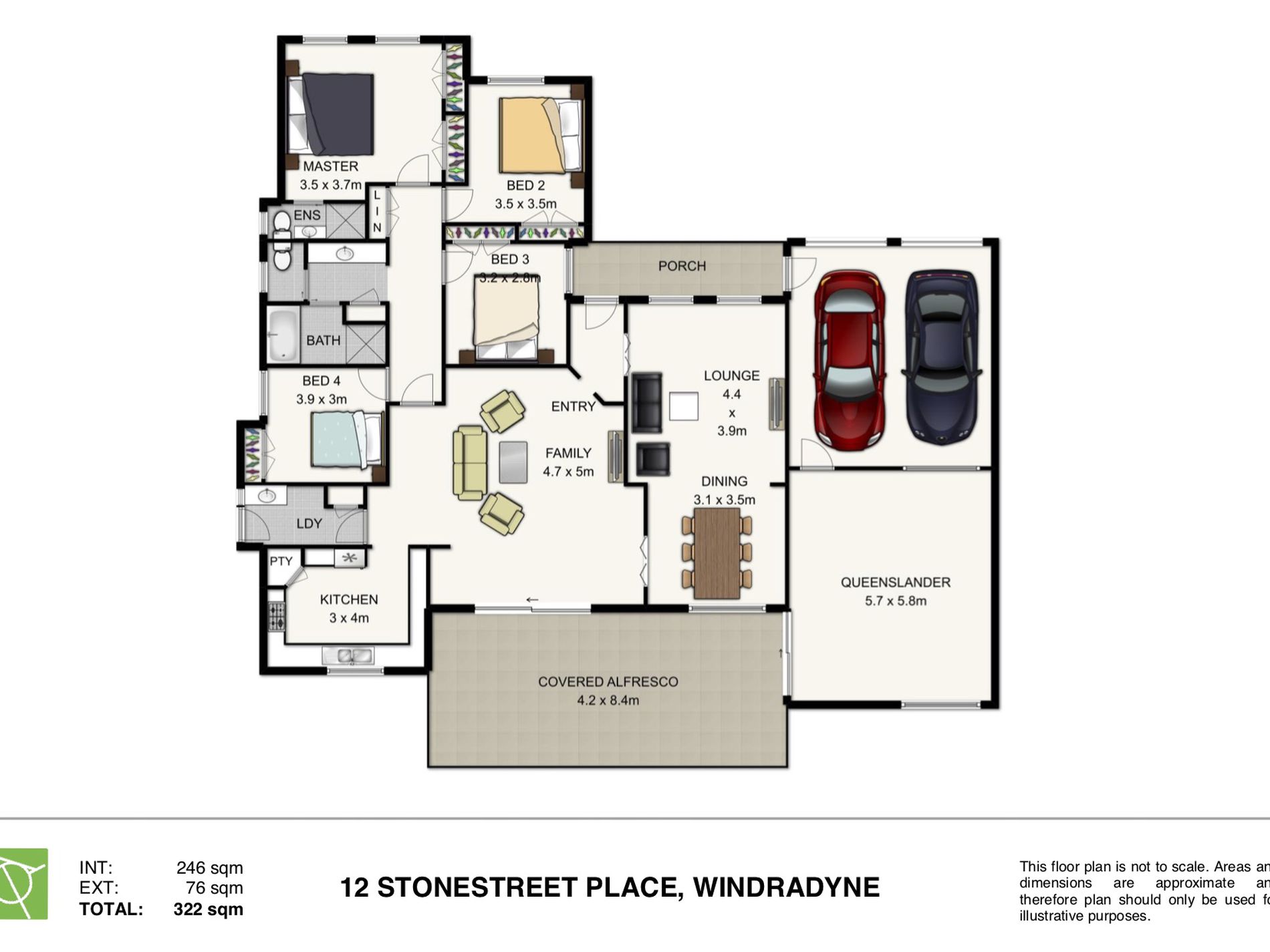 12 STONESTREET PLACE, Windradyne