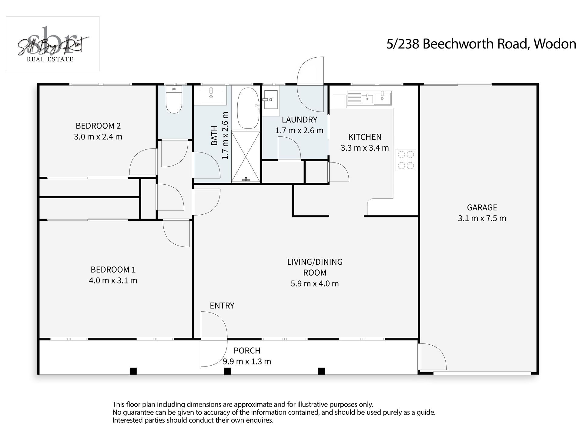 5 / 238 BEECHWORTH ROAD, Wodonga