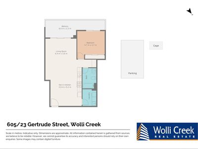 605 / 23 Gertrude Street, Wolli Creek