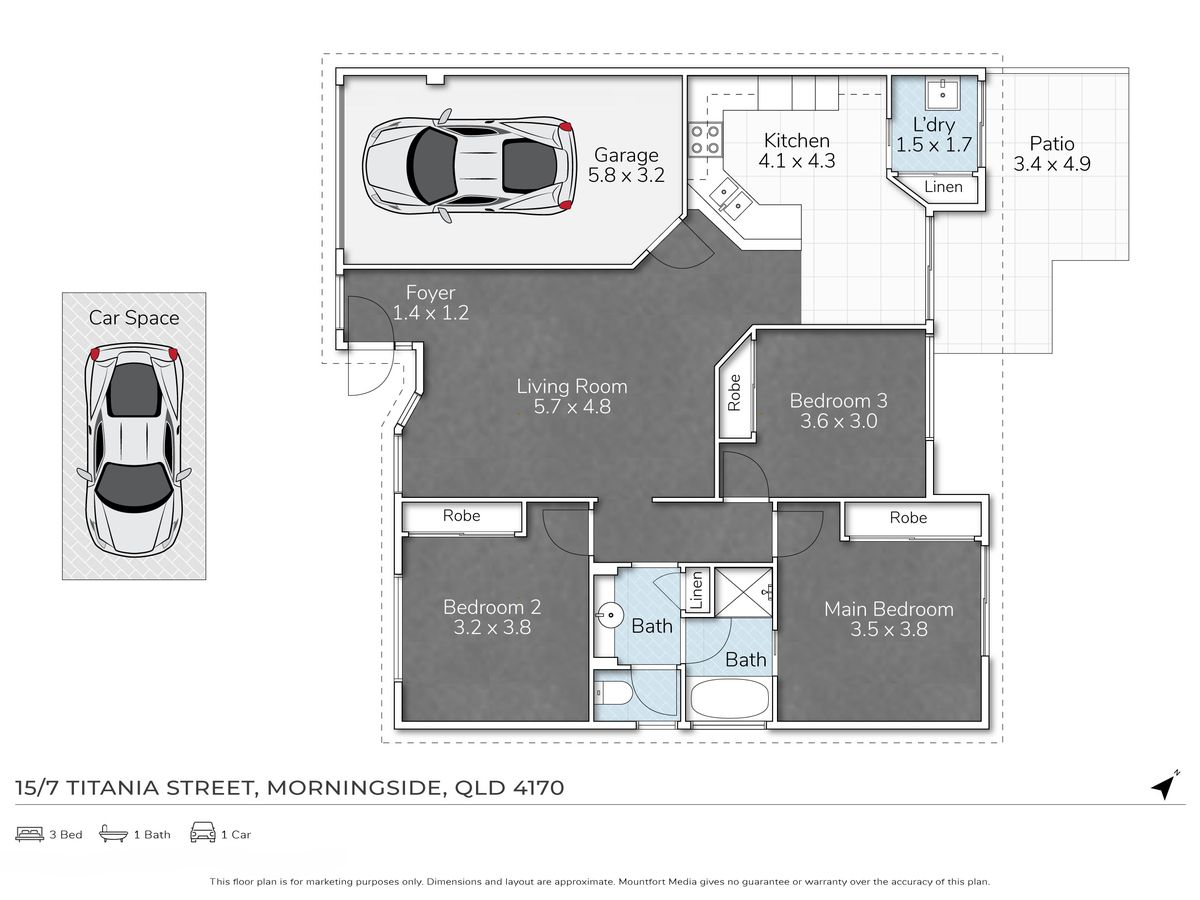 15 / 7 Titania Street, Morningside