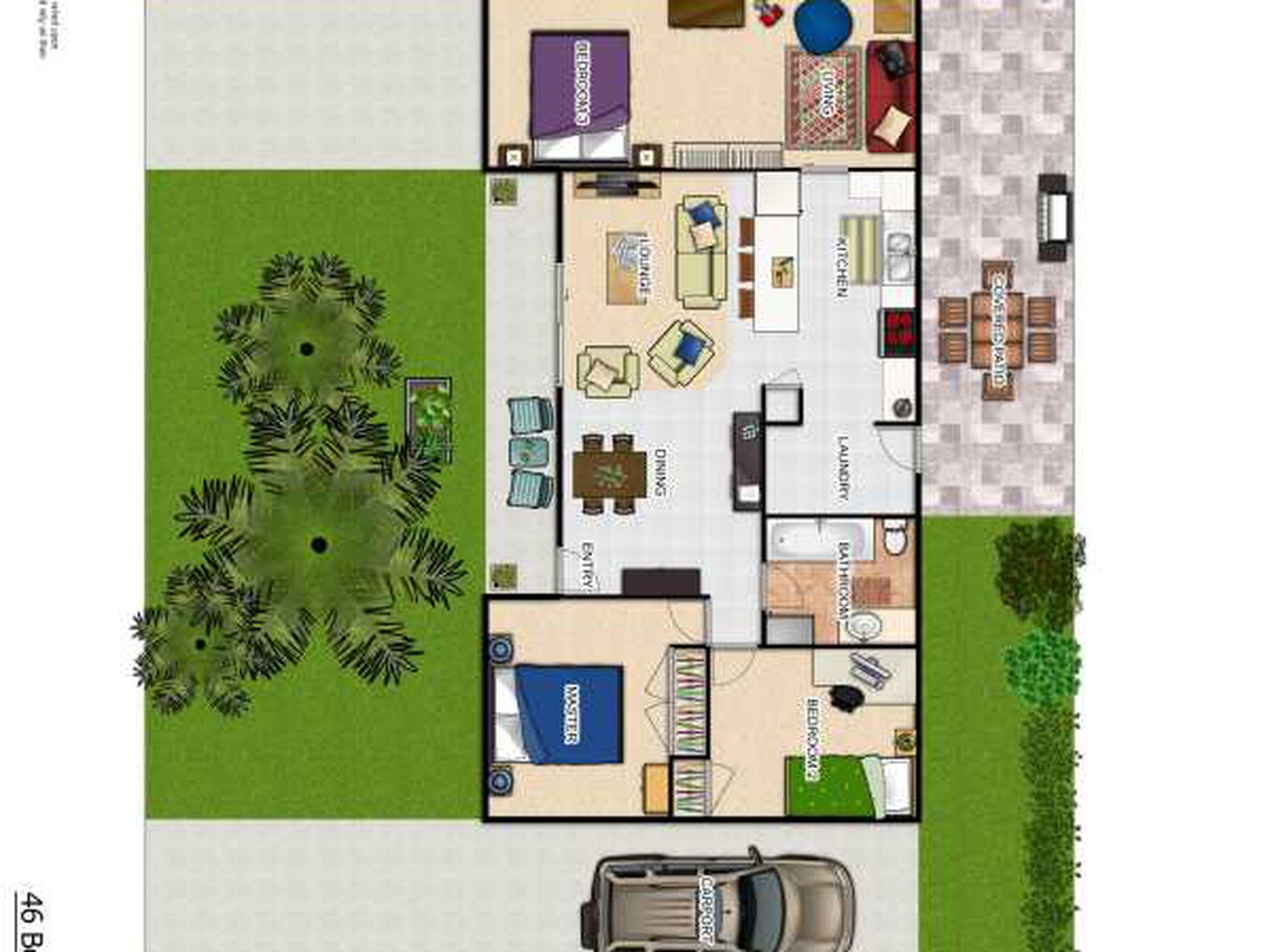 46 Broadwater Avenue, Maroochydore Floor Plan