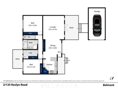 2 / 135 Roslyn Road, Belmont