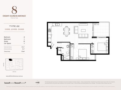 109B / 6 Clinch Avenue, Preston
