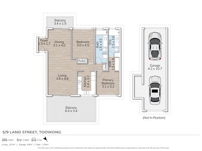 5 / 9 Land Street, Toowong