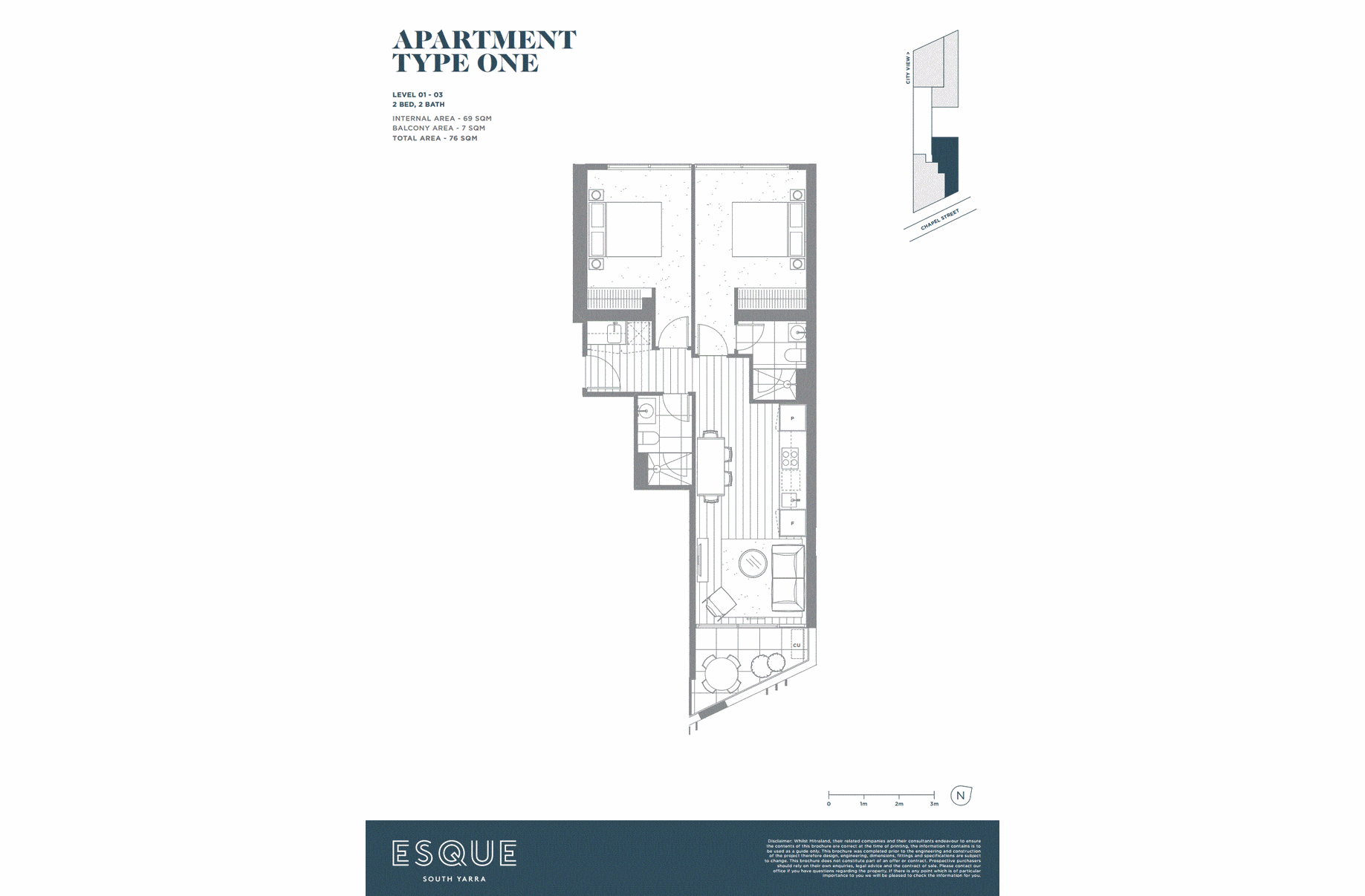 901 / 649 Chapel Street, South Yarra