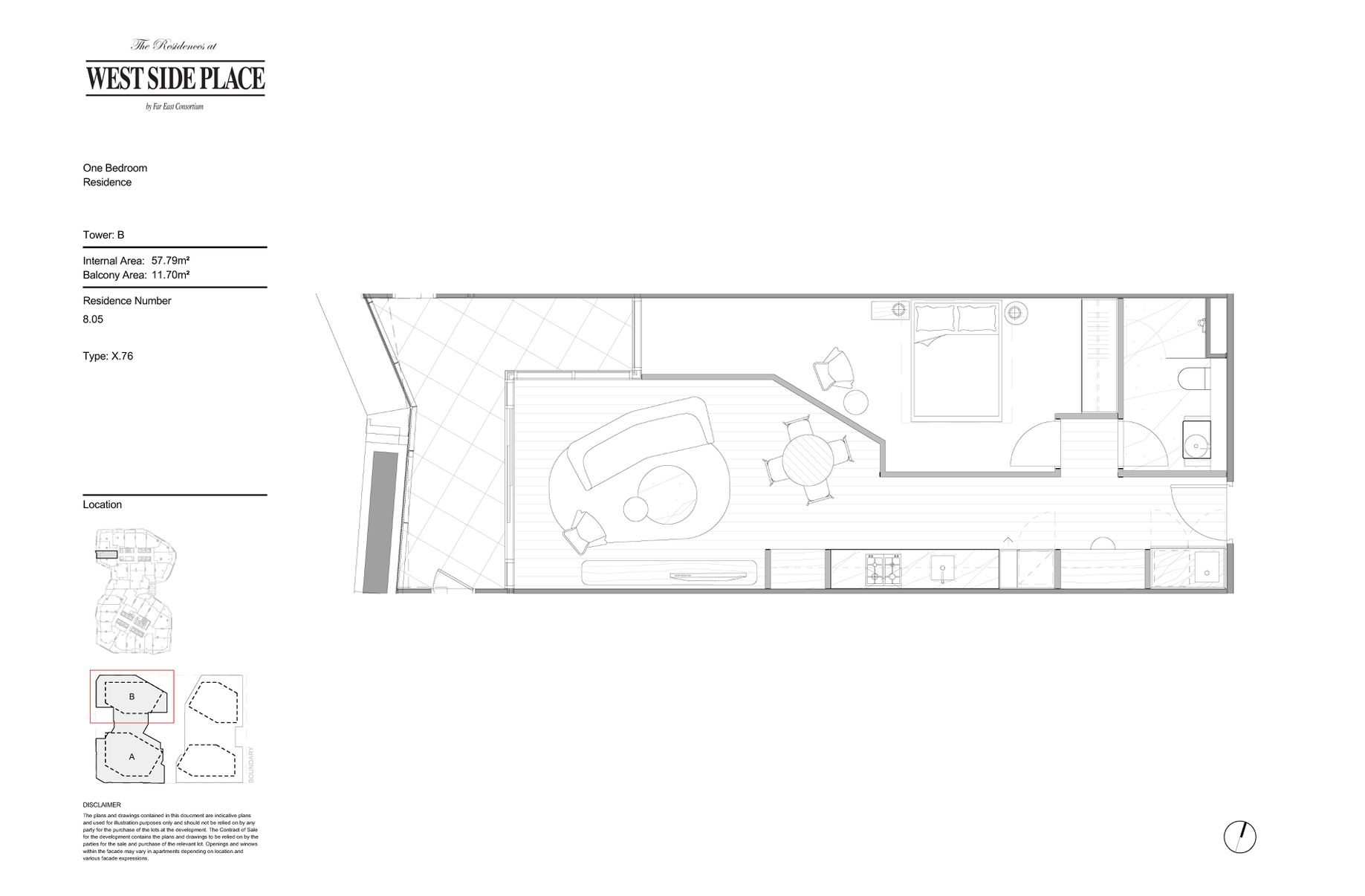 Tower B 1 Bed / 639 Little Lonsdale Street, Melbourne