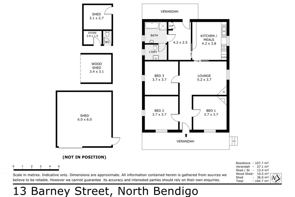 13 Barney Street, North Bendigo