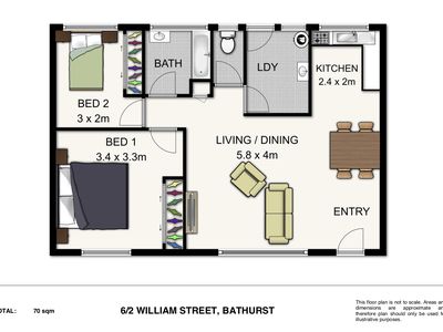 6 / 2 William Street, Bathurst