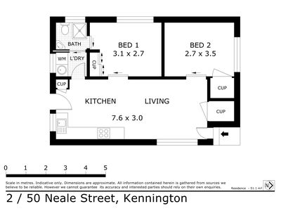 2 / 50 Neale Street, Kennington