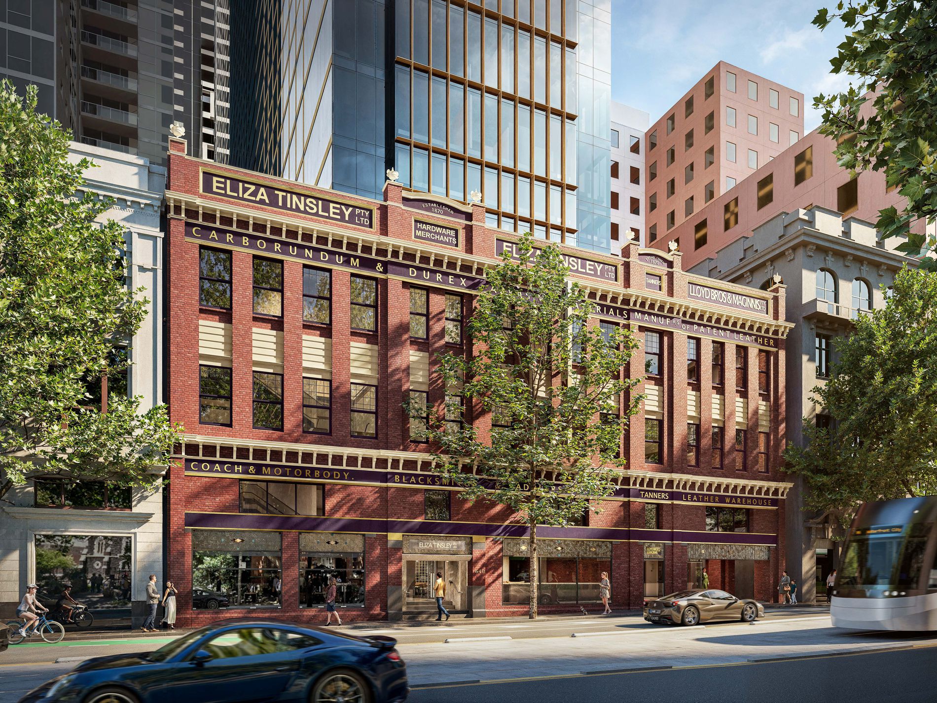 A Heritage Building, A Modern Tower