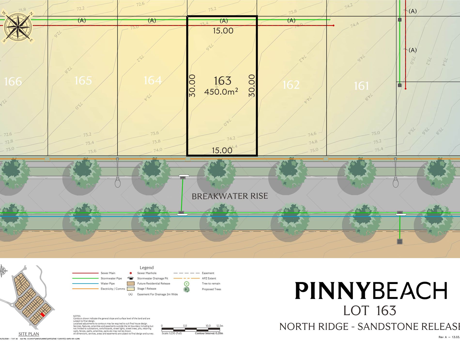 Lot 163, Breakwater Rise, Pinny Beach