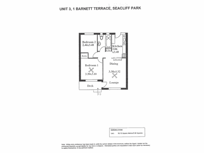 3 / 1 Barnett Tce, Seacliff Park