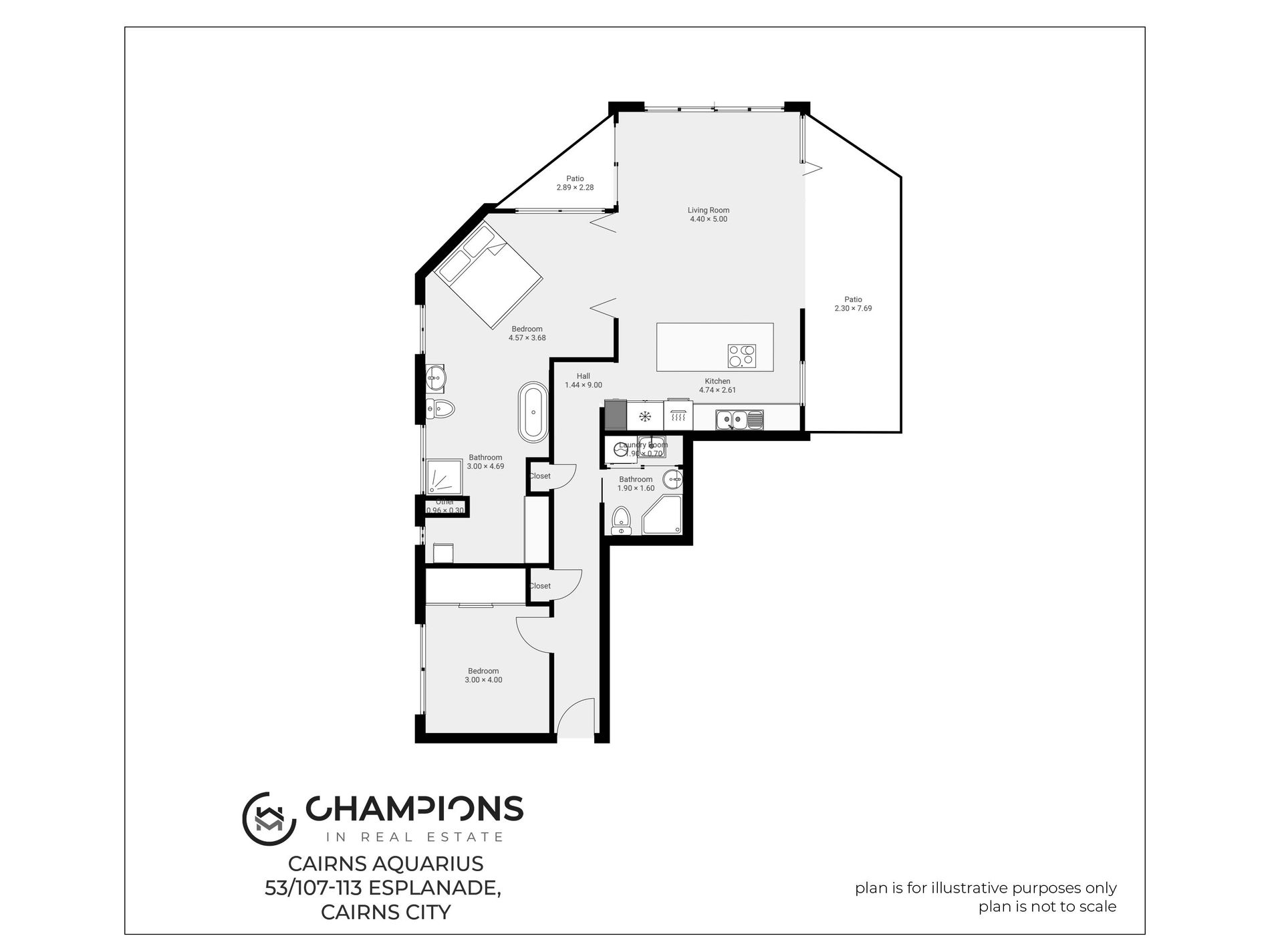 53 / 107 Esplanade, Cairns City