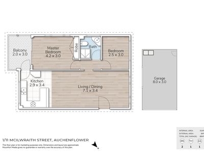 1 / 11 Mcilwraith Street, Auchenflower