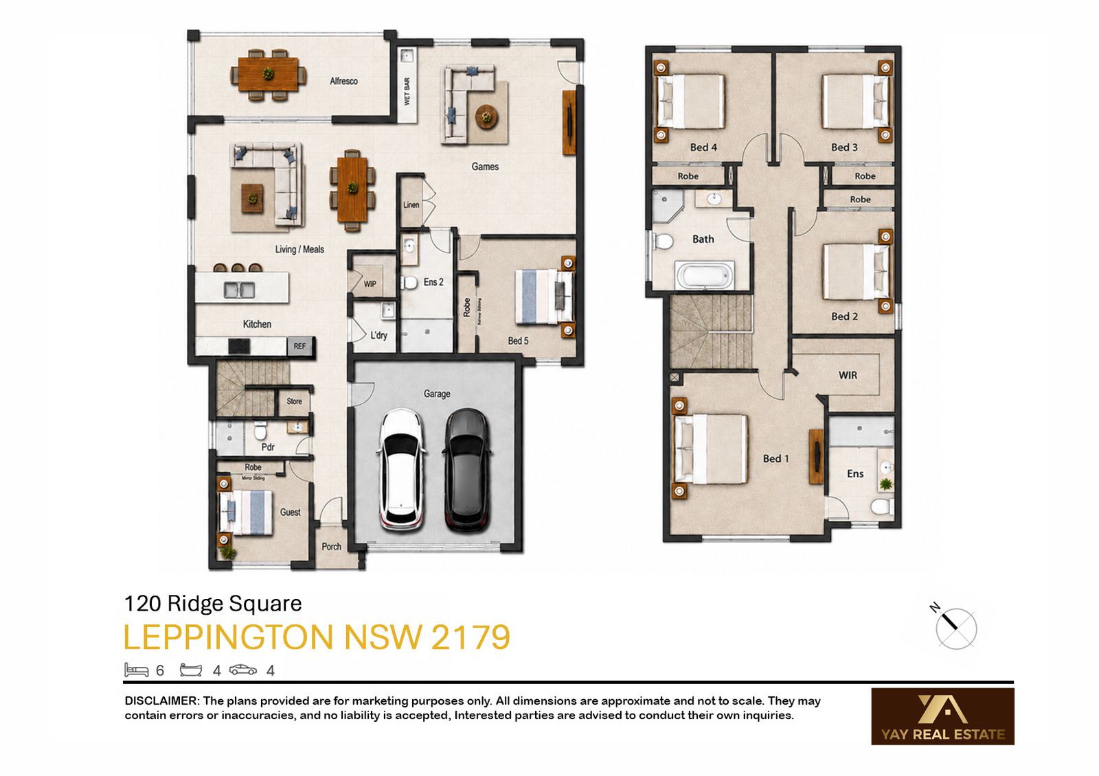 120 Ridge Square, LEPPINGTON floorplan