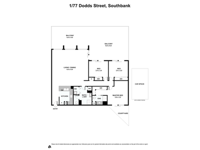 1 / 77 Dodds Street, Southbank