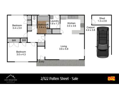 2 / 112 Patten Street, Sale