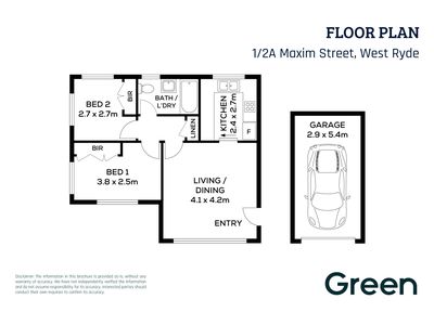 1 / 2A Maxim Street, West Ryde