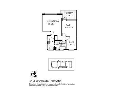 2 / 128 Lawrence Street, Freshwater