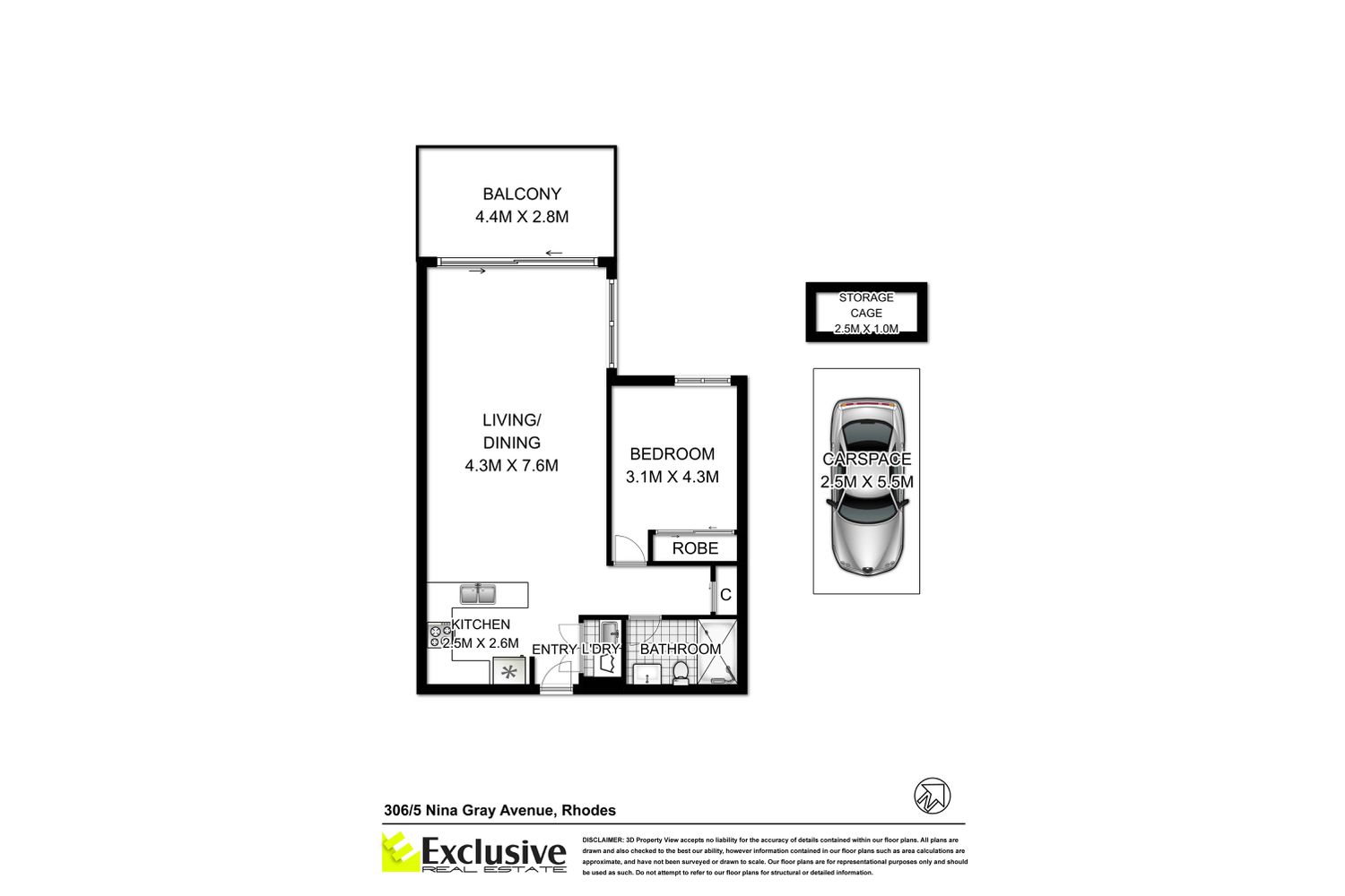 306 / 5 Nina Gray Avenue, Rhodes Exclusive Real Estate