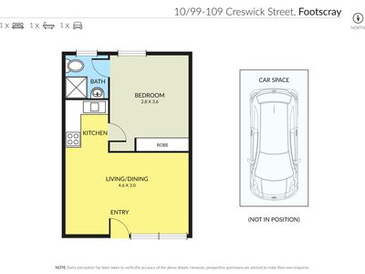 10 / 99-109 Creswick Street, Footscray