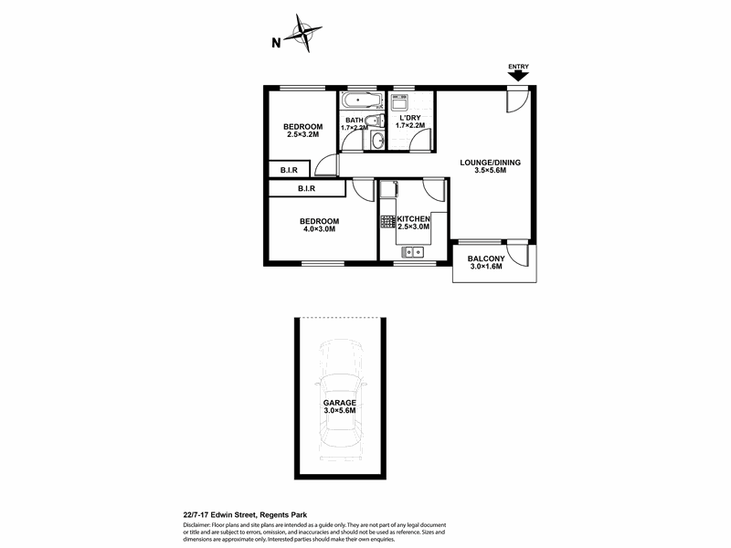 22 / 7 Edwin Street, Regents Park