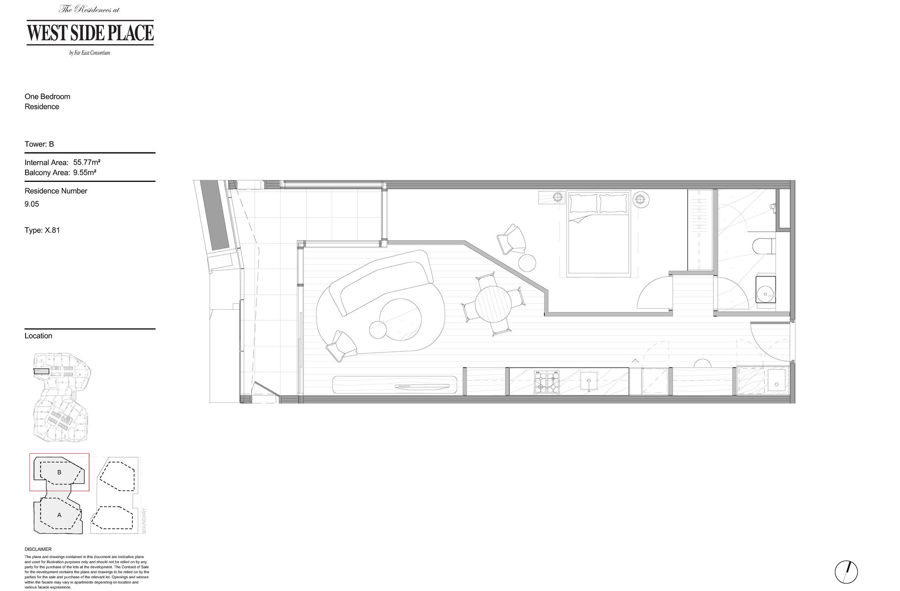 Tower B 1 Bed / 639 Little Lonsdale Street, Melbourne