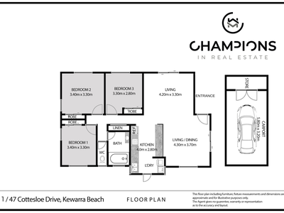 1 / 47 Cottesloe Drive, Kewarra Beach