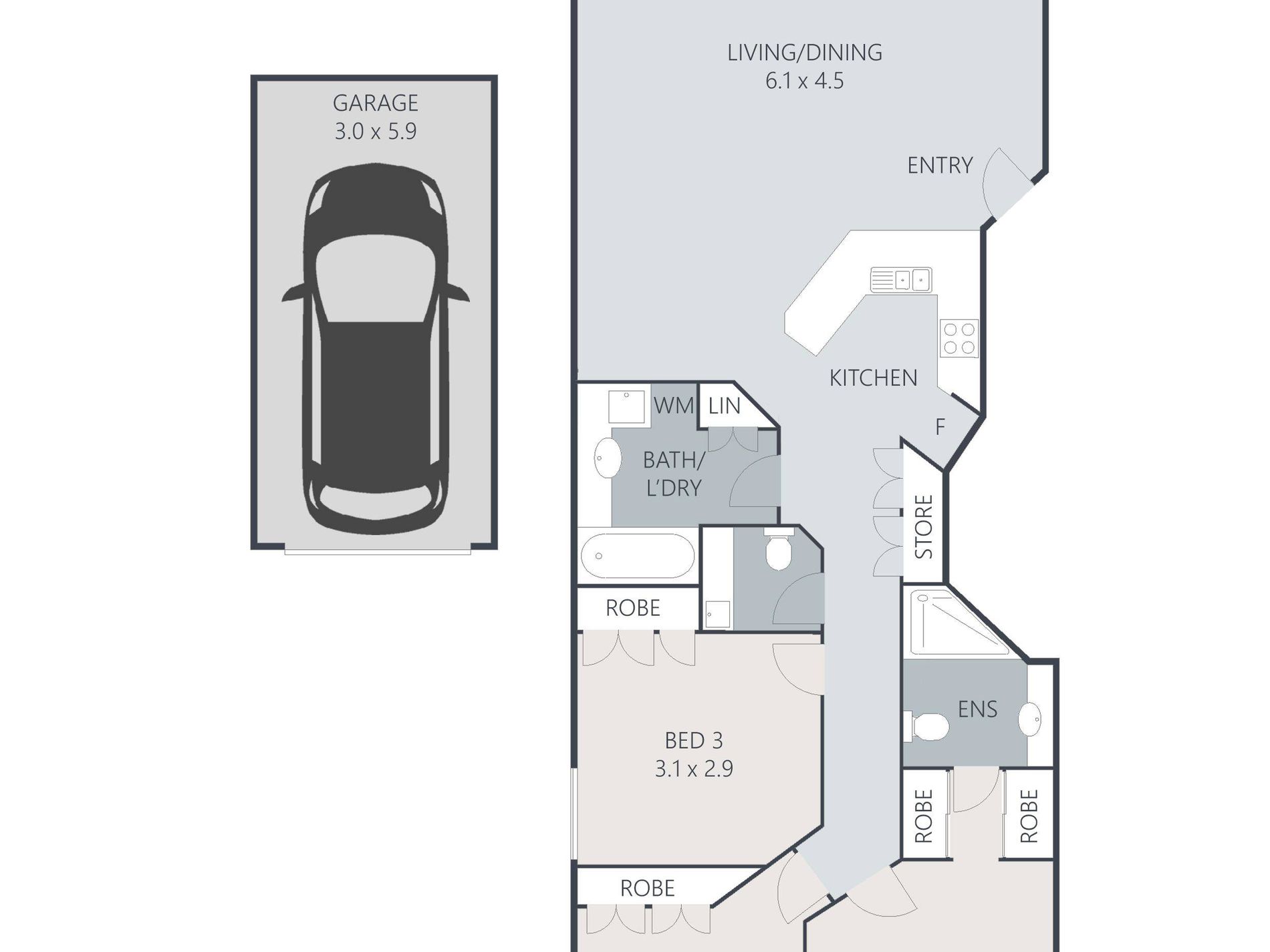 11 / 42-56 River Esplanade, Mooloolaba Floor Plan