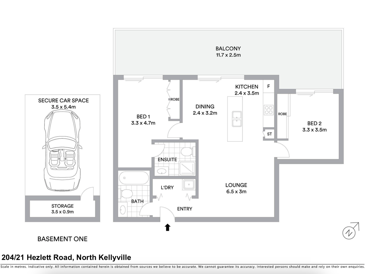 204 / 21 Hezlette Road, North Ke...