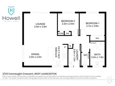 2 / 43a Connaught Crescent, West Launceston