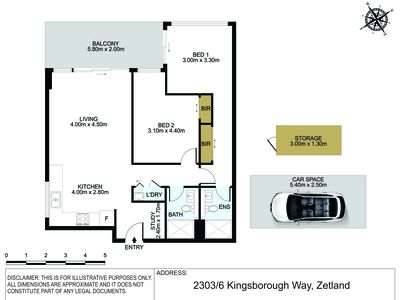 2303 / 6 Kingsborough Way, Zetland