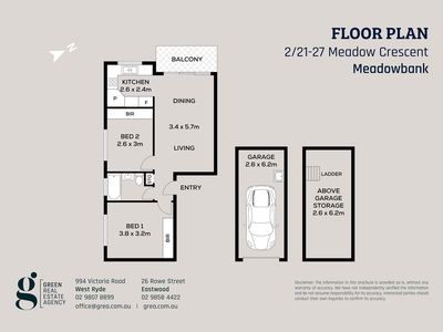 2 / 21-27 Meadow Crescent, Meadowbank