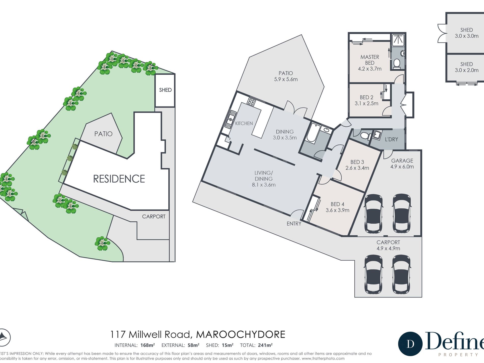 117 Millwell Road, Maroochydore Floor Plan