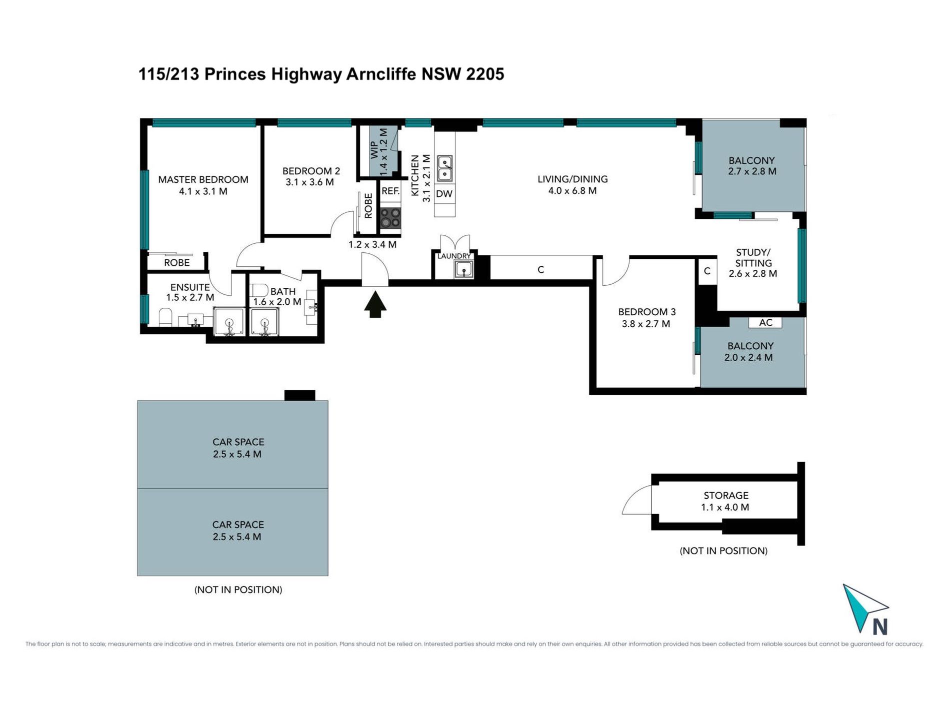 115 / 213 Princes Highway , Arncliffe