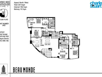 3402 / 77 Berry Street, North Sydney