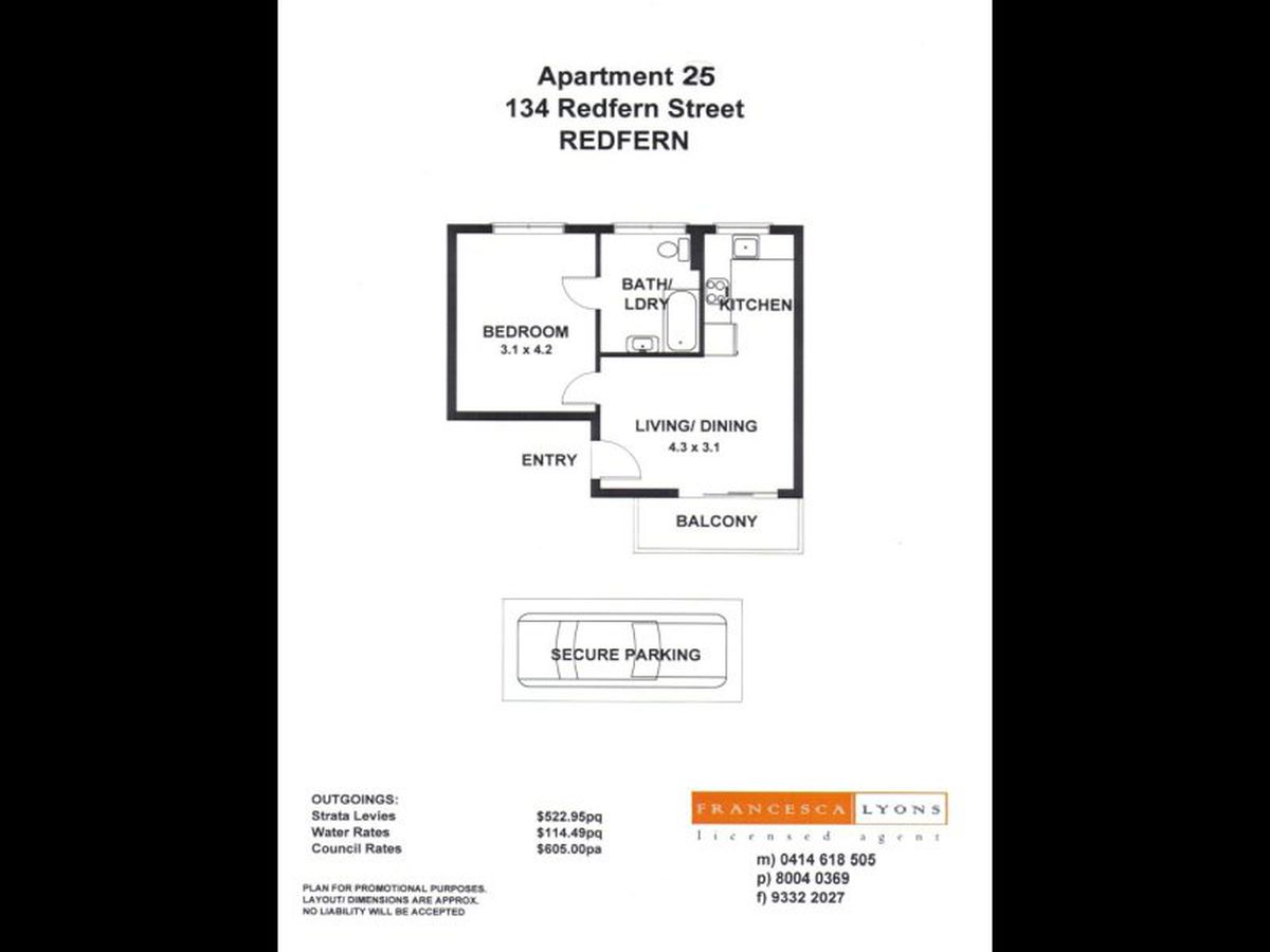 25 / 134 Redfern St, Redfern