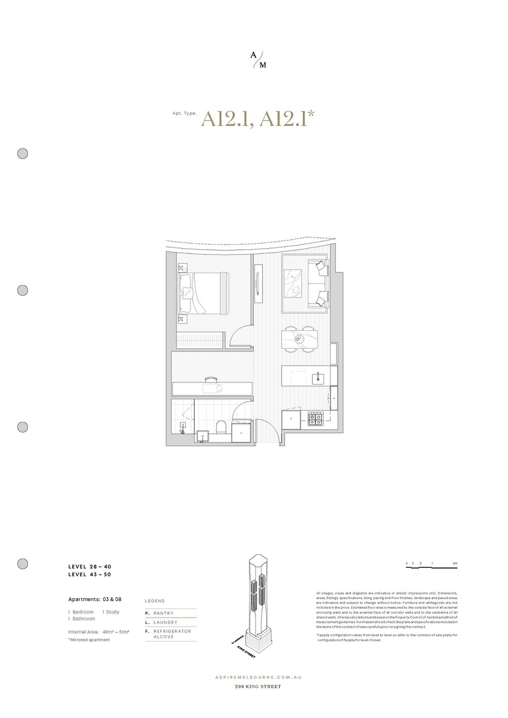 3408 / 299 King St, Melbourne