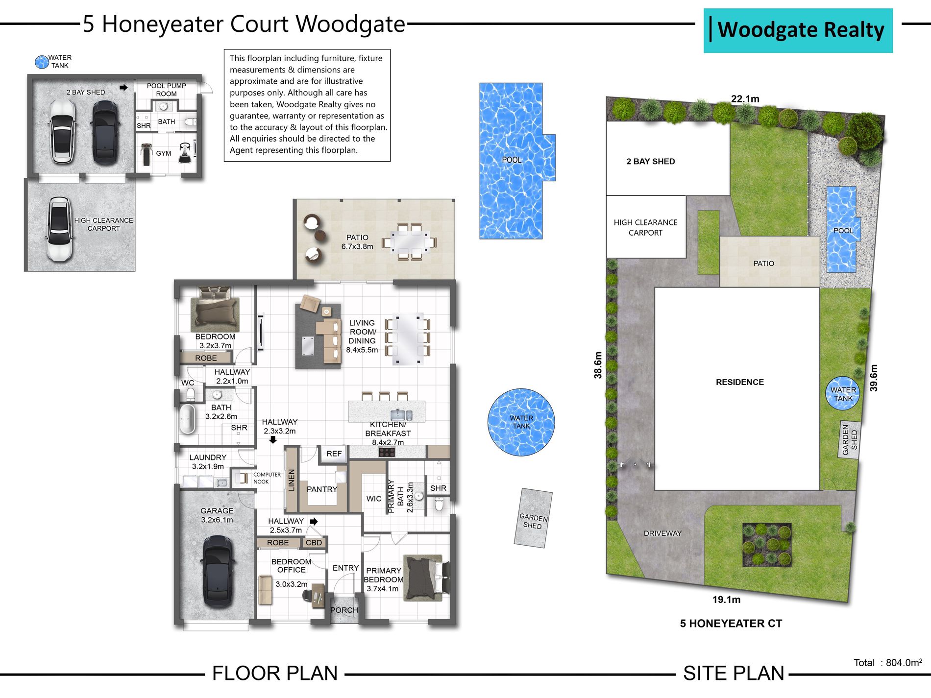 5 HONEYEATER COURT, Woodgate