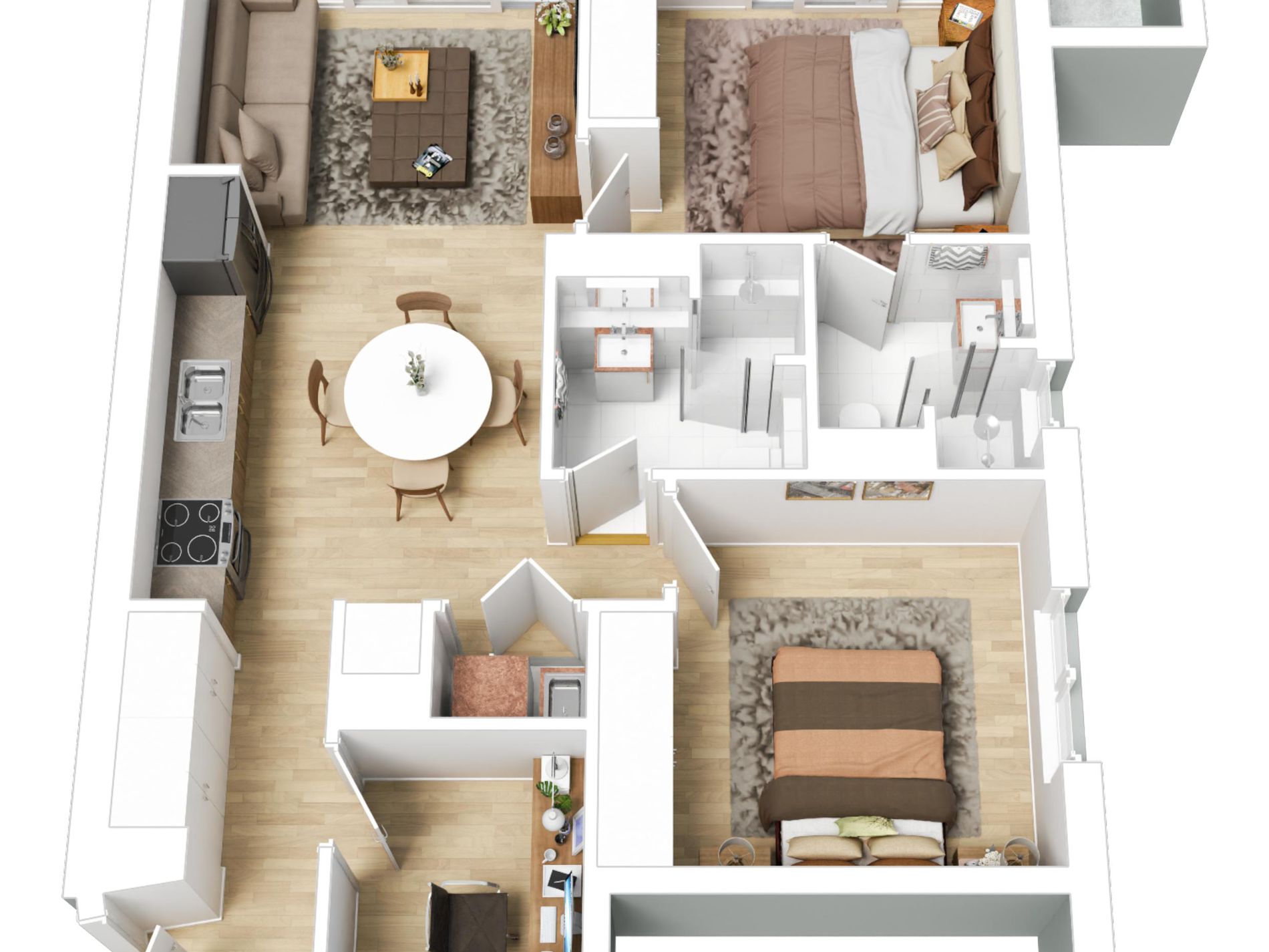 1206C / 2 Tannery Walk, Footscray