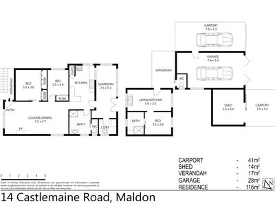 14 Castlemaine Road, Maldon