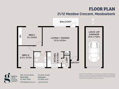 21 / 12 Meadow Crescent, Meadowbank