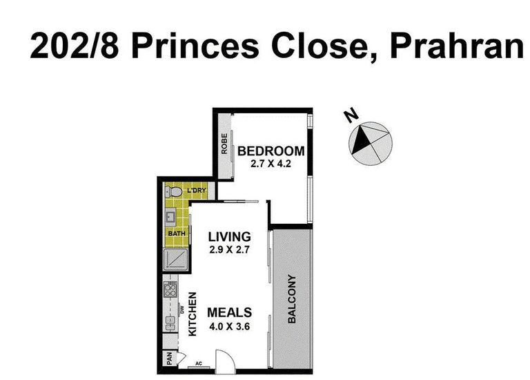 202 / 8 Princes Close, Prahran