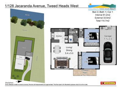 1 / 128 Jacaranda Avenue, Tweed Heads West