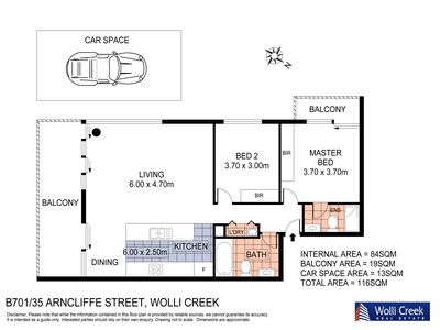 B701 / 35 Arncliffe Street, Wolli Creek